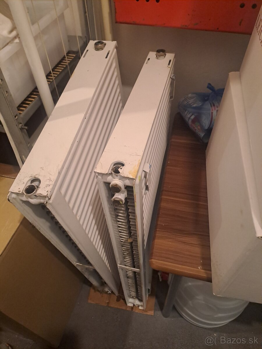 2 panelove radiátory 600 × 1000 mm - 3