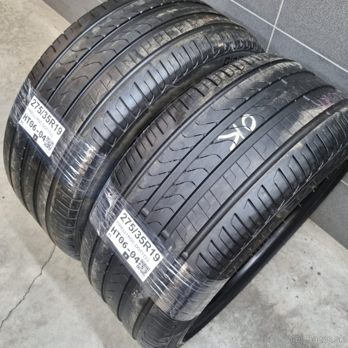 Letné pneumatiky 275/35 R19 PIRELLI RSC - 3