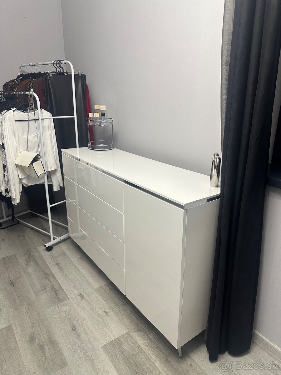 NOVÁ Komoda - 140cm - 3