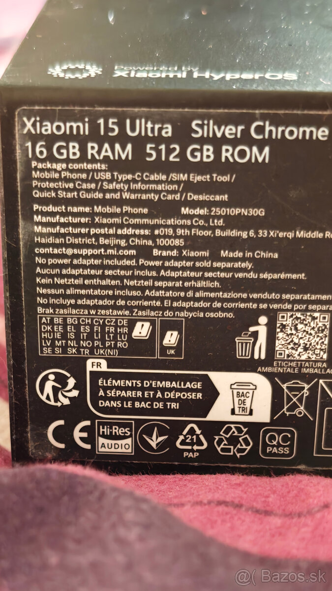 Xiaomi 15 Ultra 16/512GB Silver Chrome - 3