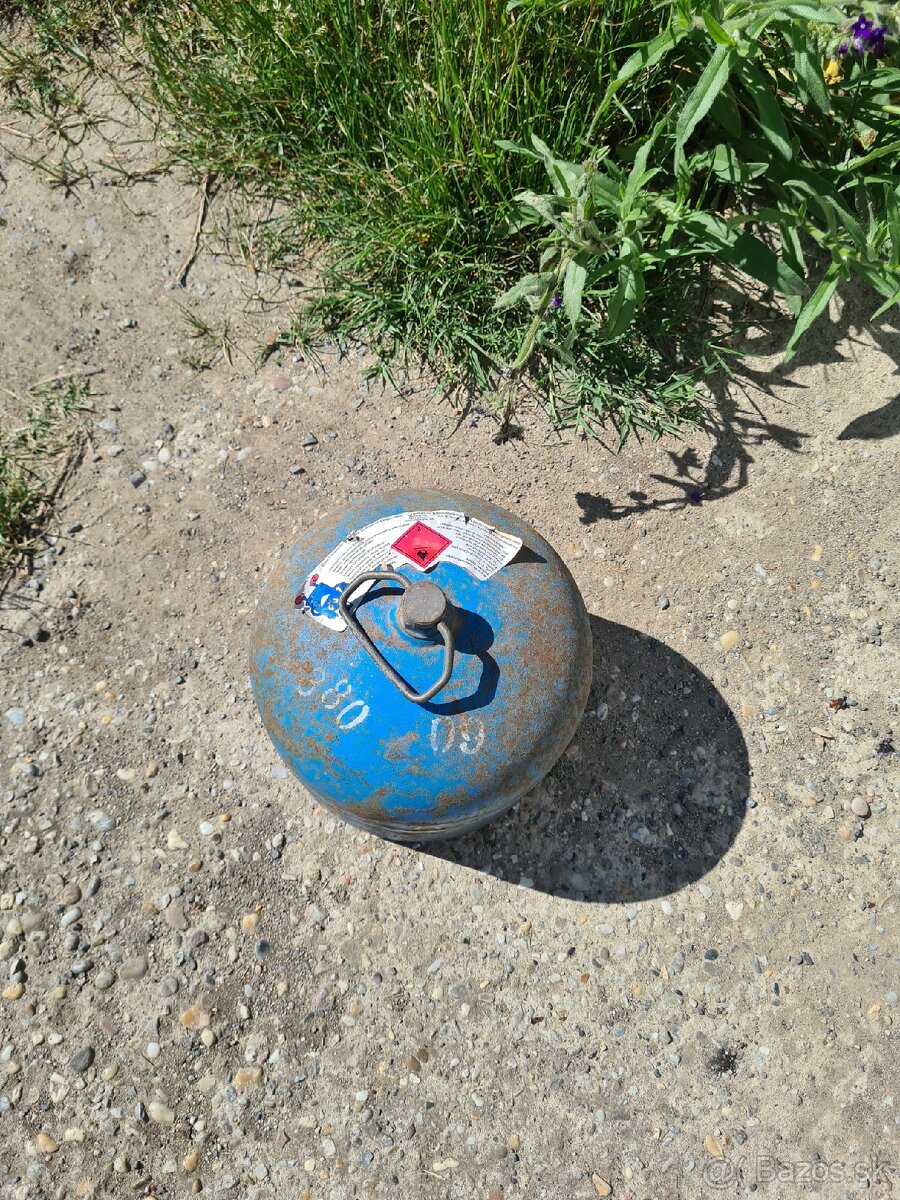 Propán butanova fľaša 2kg - 3