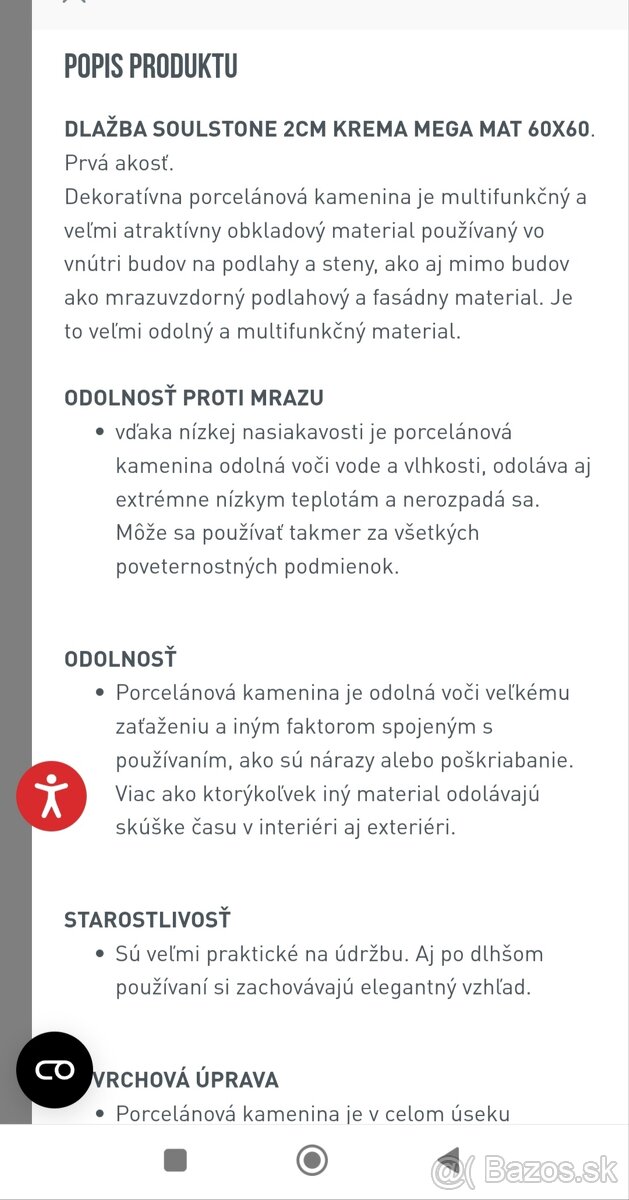 Vonkajšia dlazba - 3