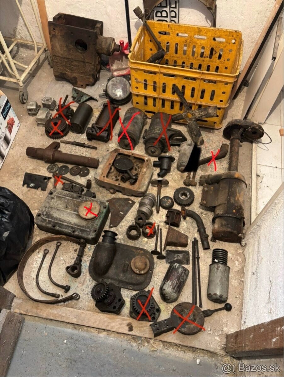 Súčiastky na Zetor 25 - 3