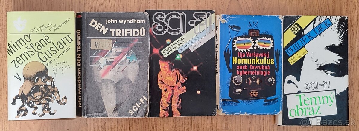 Sci-fi staršie knihy - 3