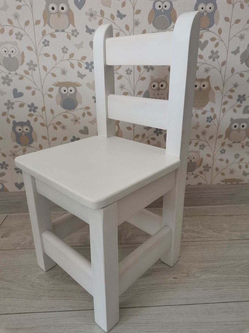Detský drevený set-2.stoličky - 3