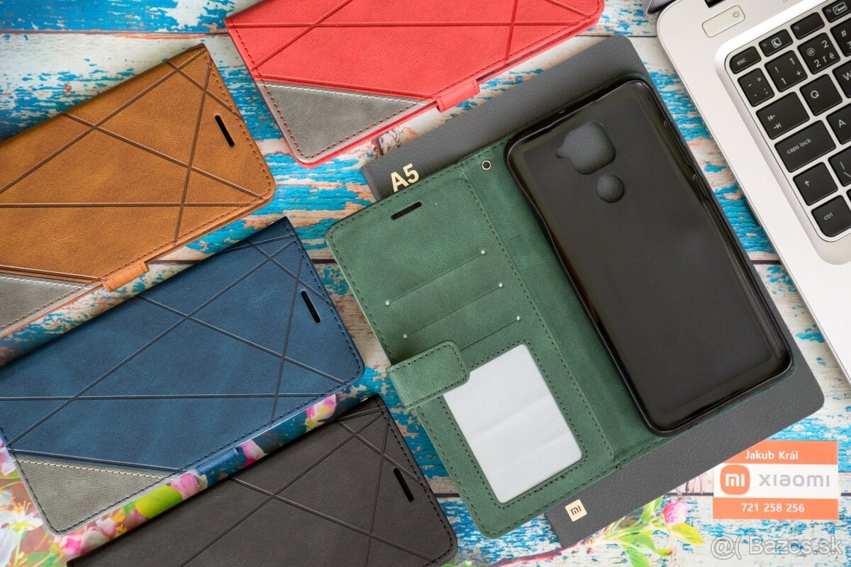 Dvojfarebné zatváracie puzdro pre Xiaomi, Redmi, Poco - 3