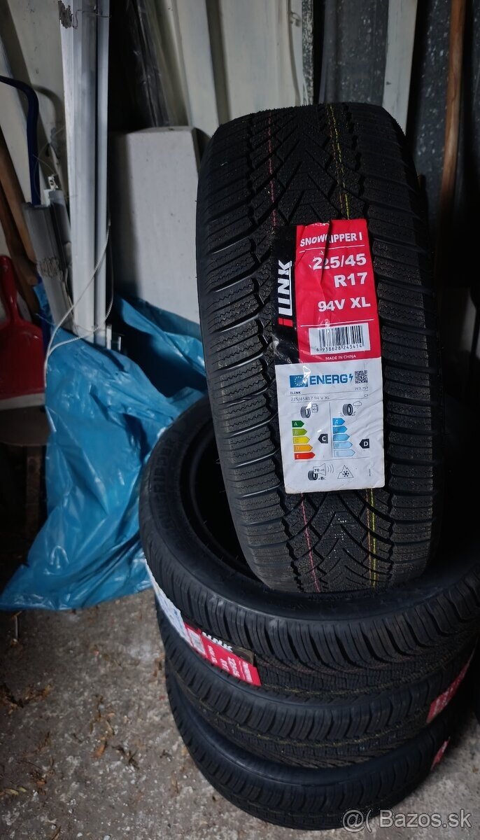ILINK SNOWGRIPPER 225/45/r17 zimne pneu UPLNE NOVE - 3