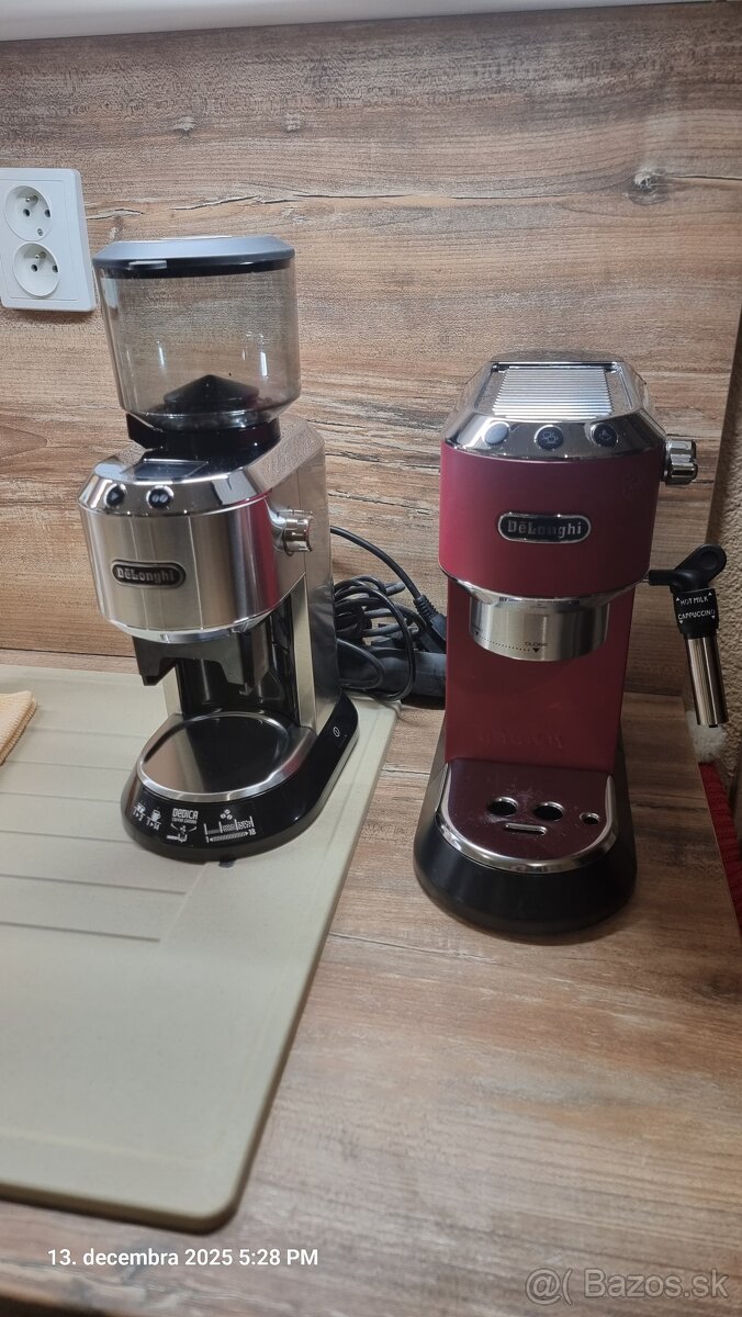 Predám kávovar + mlynček Delonghi - 3