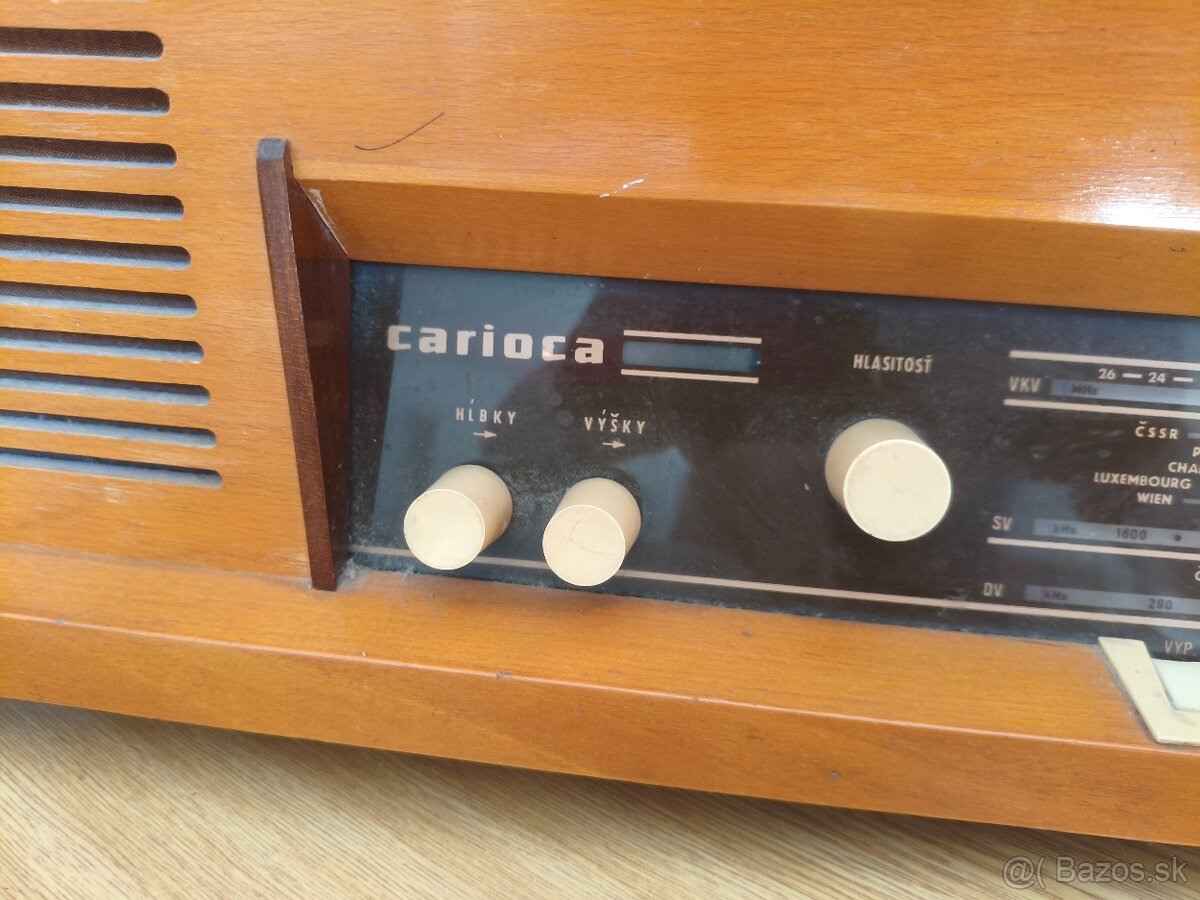 Starožitné rádio - Carioca - 3