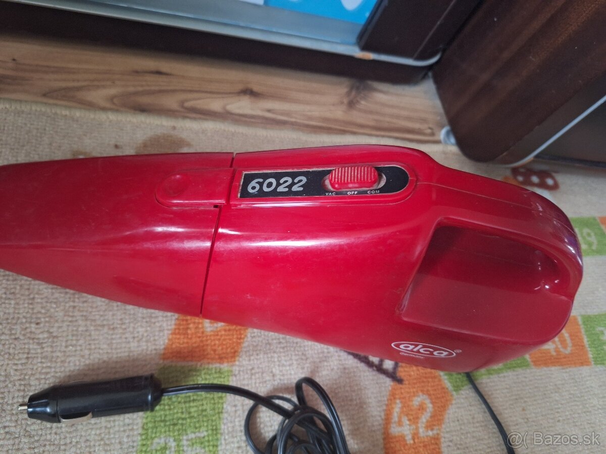 Vysávač do auta Alca 12 V, umývateľný filter. - 3