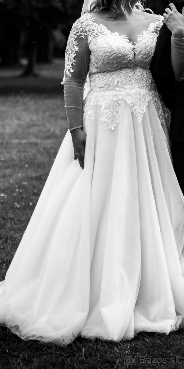 Svadobné šaty 42-46 - 3