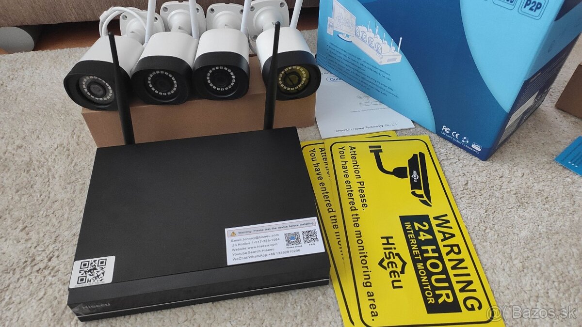 Vonkajší 5Mpx(2560x1920px) Wifi kamerový systém s 1TB HDD - 3