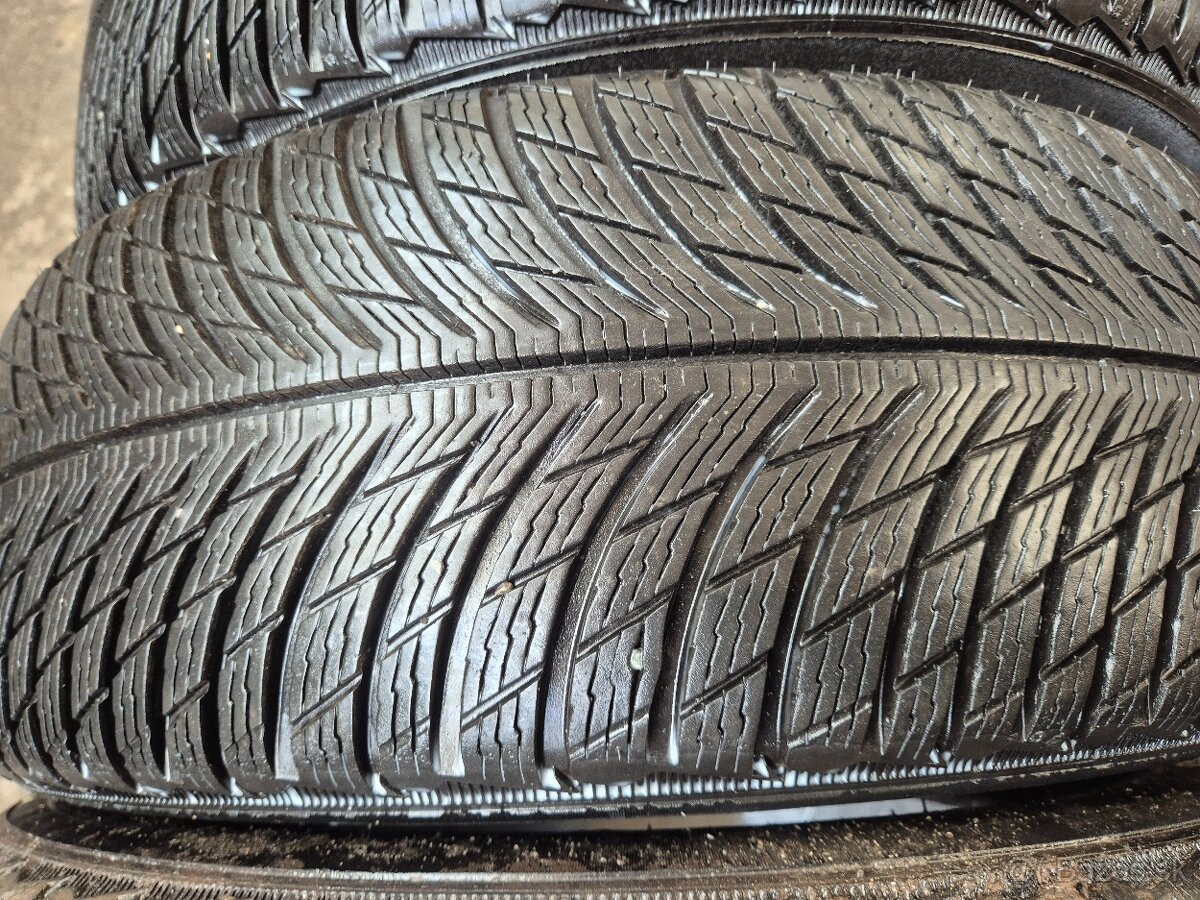 235/60 r17 zimné 4 ks MICHELIN dezén 7,6-6,9 mm - 3