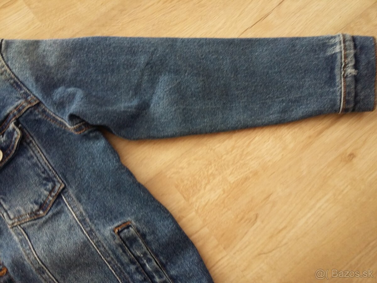 Top stav riflová bunda v super strihu a stave - 3