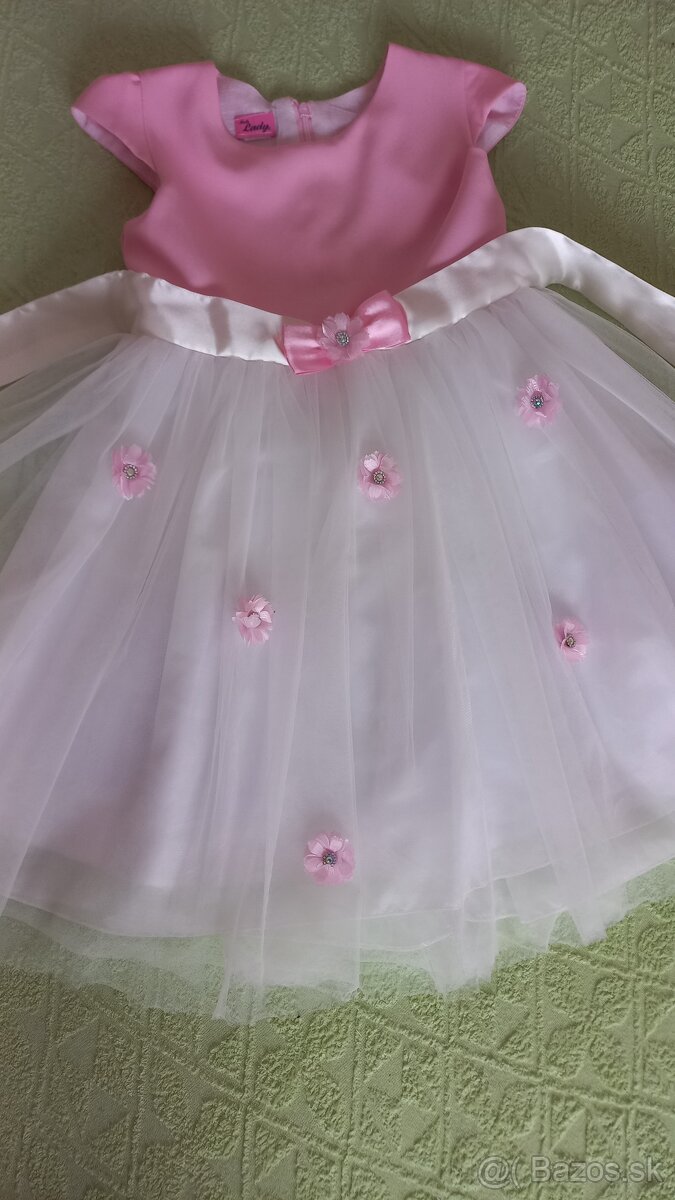 Dievčenské šaty 122/128 - 3