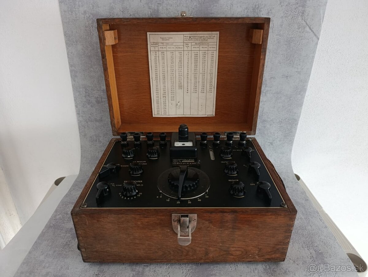 Starý vzhledově velice zachovalý německý přístroj - 3
