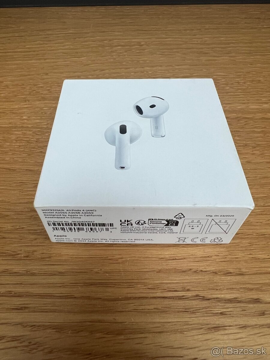 Predám AIRPODS 4 ANC, TOP, ZARUKA, ako NOVÉ - 3