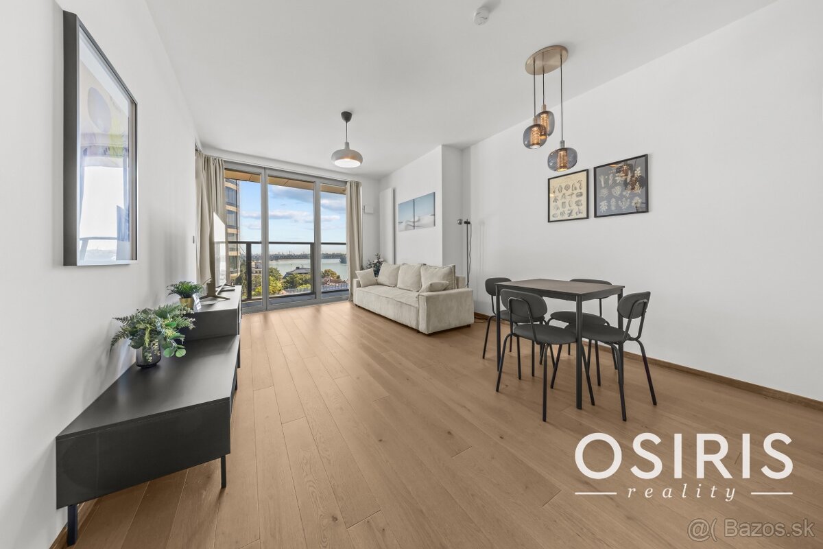 Eurovea Tower 2 izbove byt na prenajom aj kratkodobu - 3