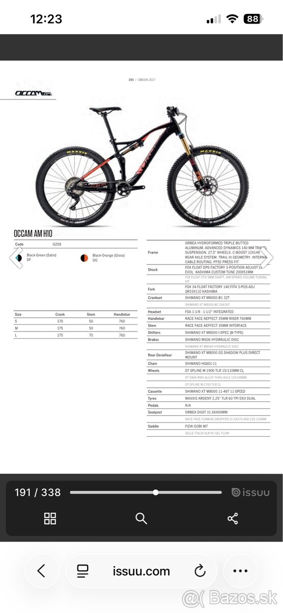 Orbea occam M - 3