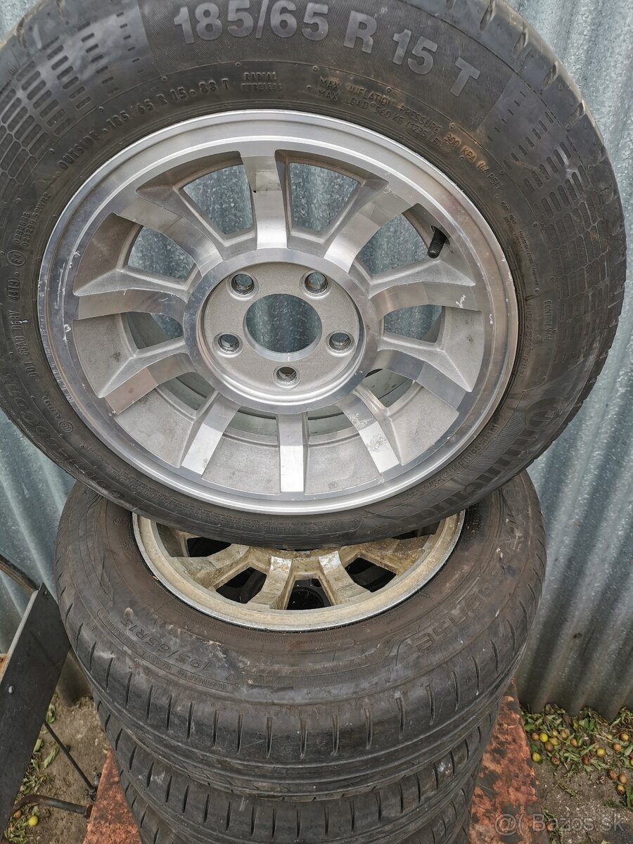 Elektróny 5x114.3 pneu 185/65R15 - 3