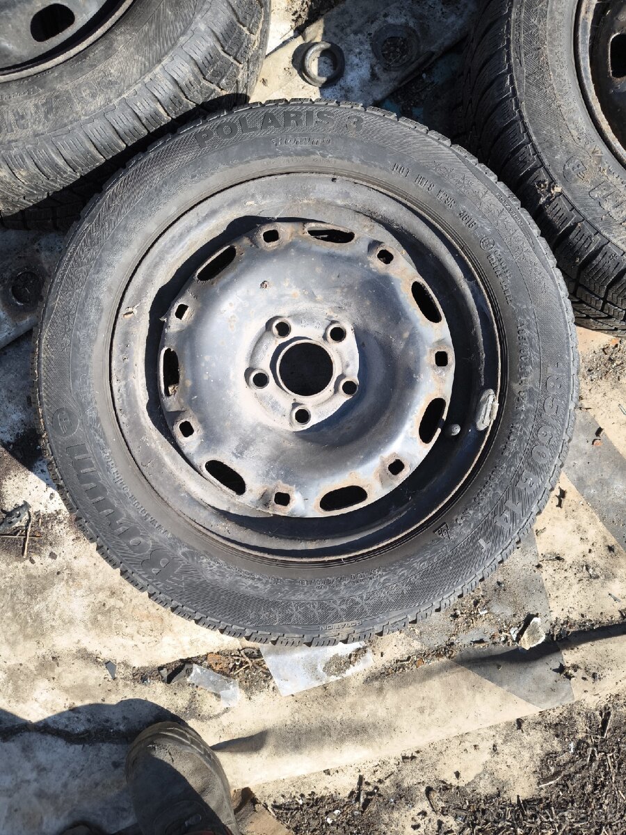 Kompletná zimná sada R14 5x100 – 185/60 R14 - 3