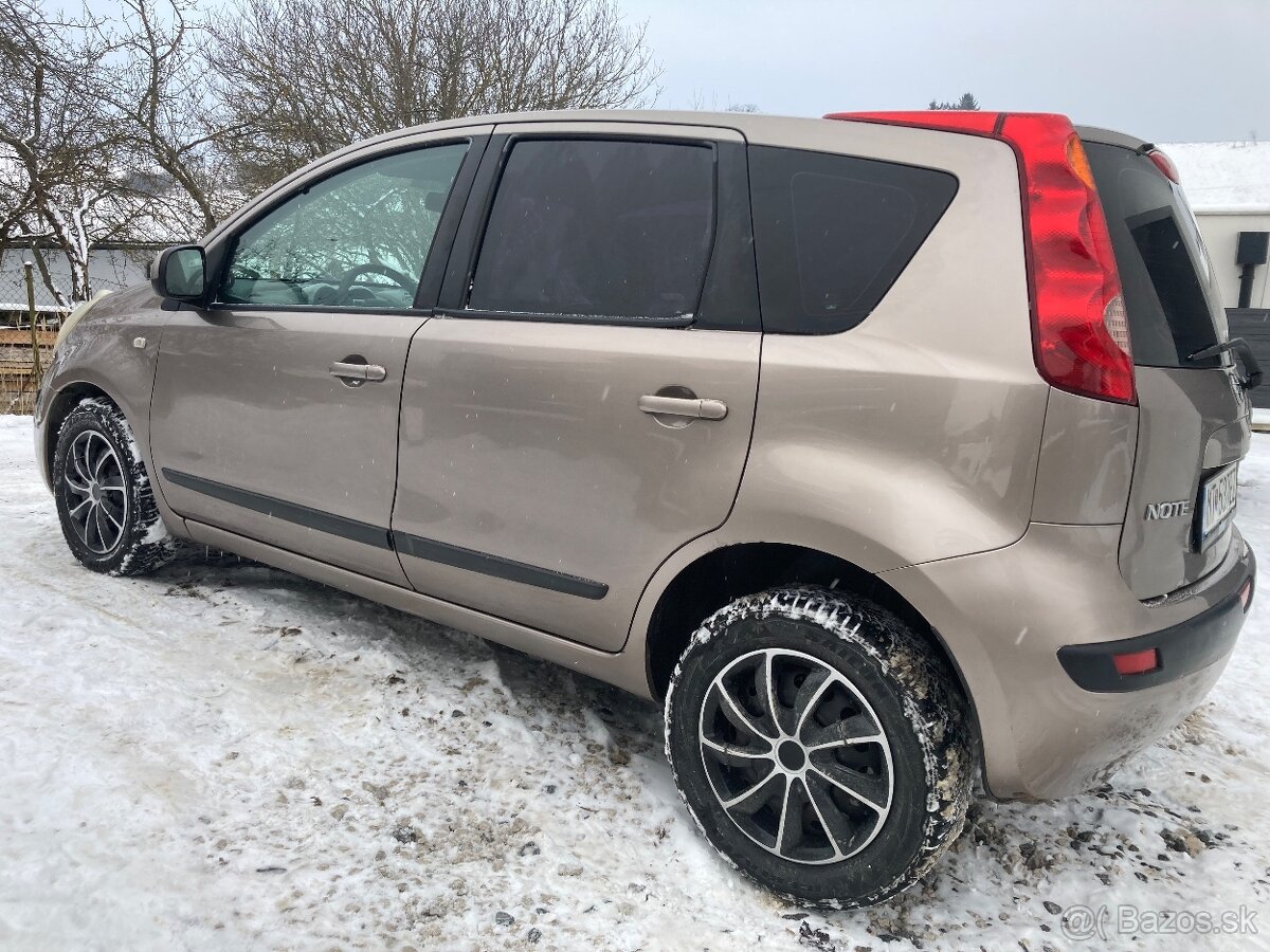 Nissan Note 2007, 1.4 benzin 65kw, klima, nová STK - 3