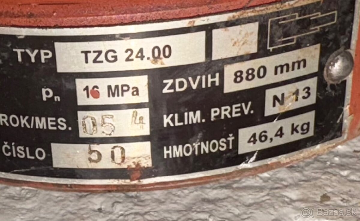 Kyper majler hydraulicky piest - 3