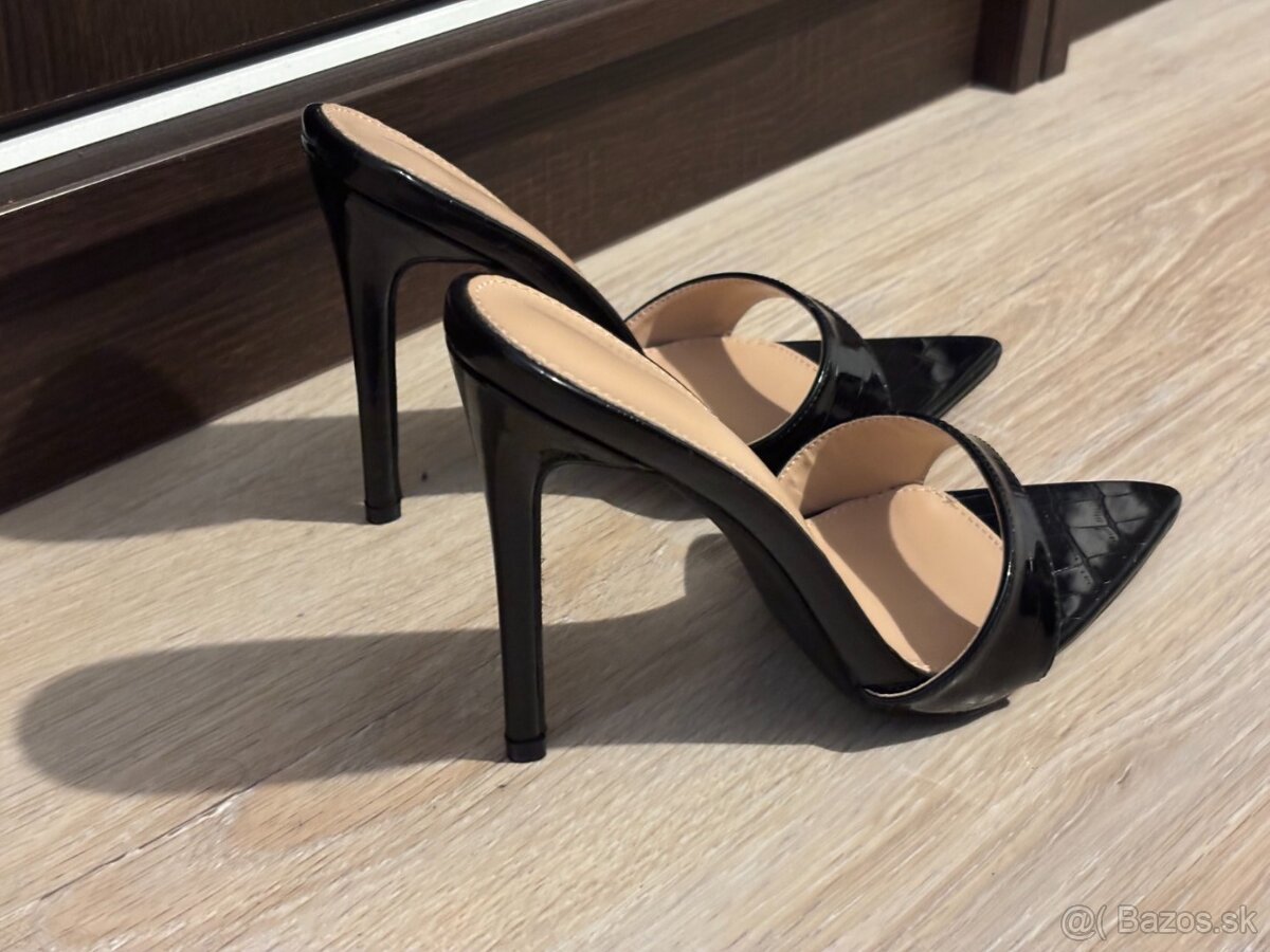 Dámske vysoké šľapky 37 - 3