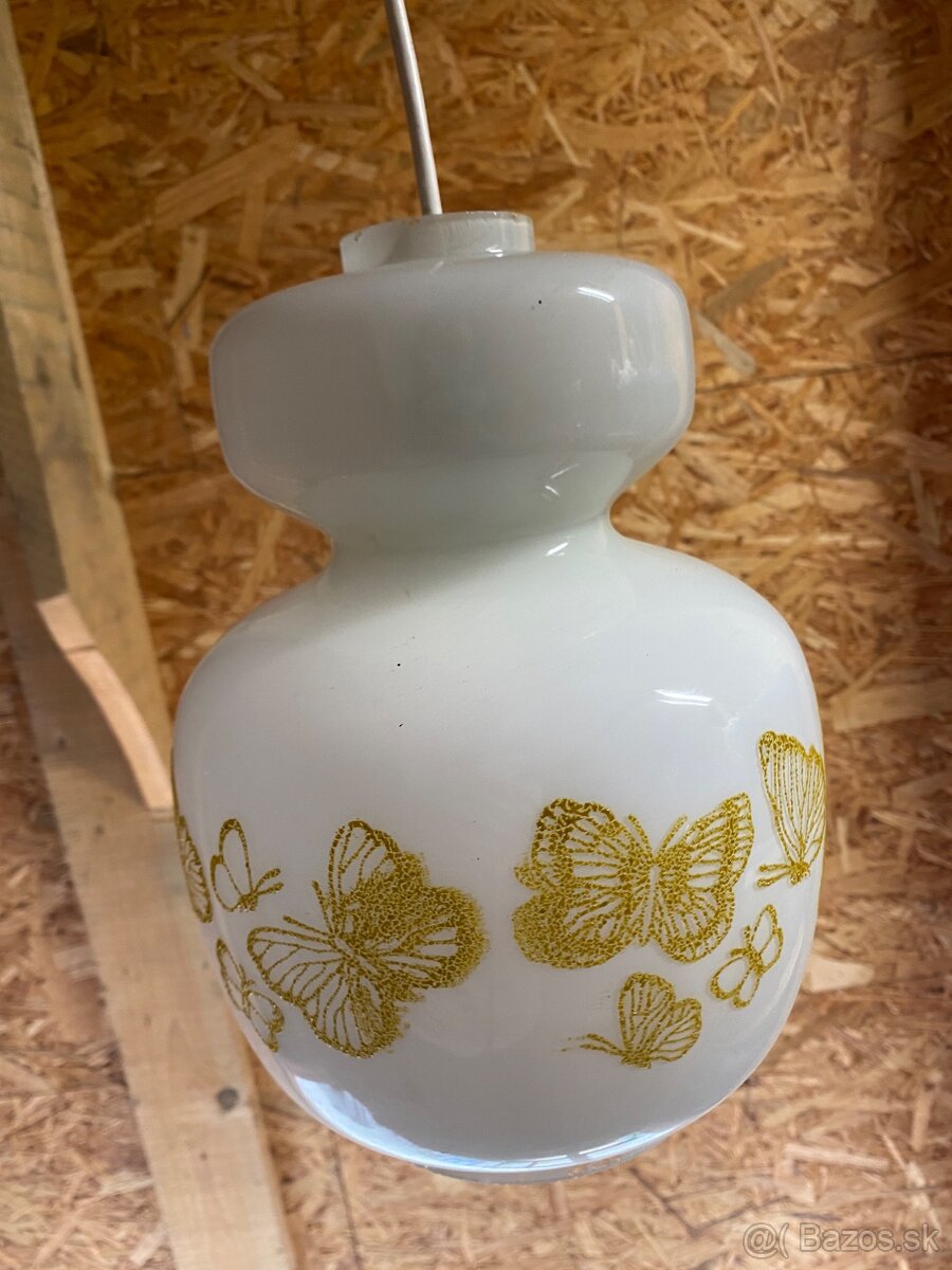 Predám retro sklenený luster - 3