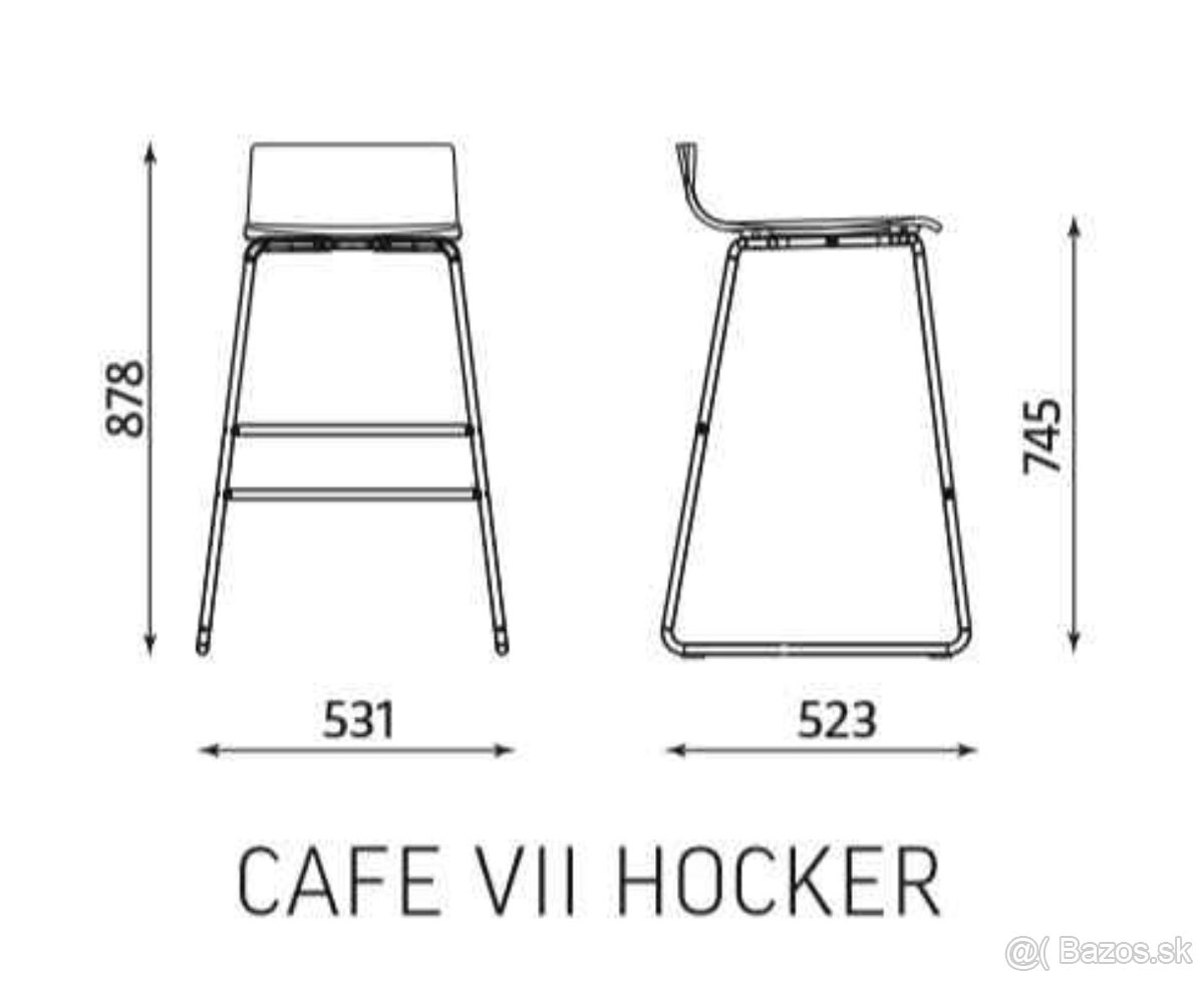 Barove stolicky 5 ks - 3