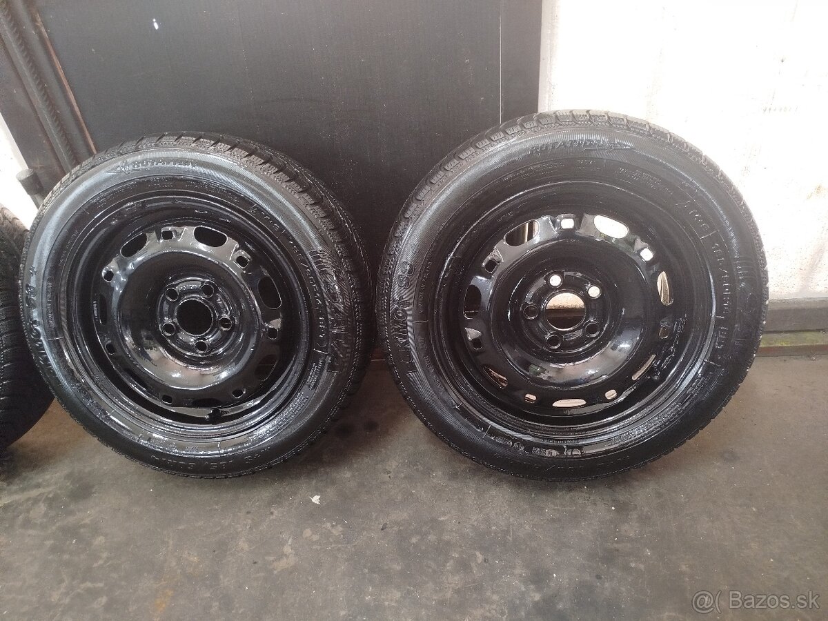 5x100 185/60 R14 zimné 4 .9mm cena 40€ za 4ks - 3