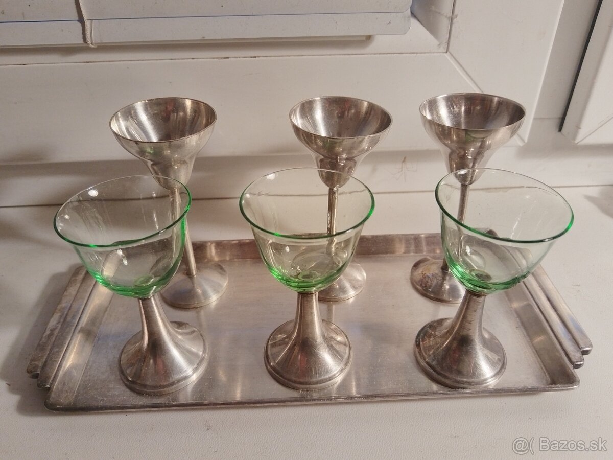 Štamperlíky z postriebrenej alpaky - 3