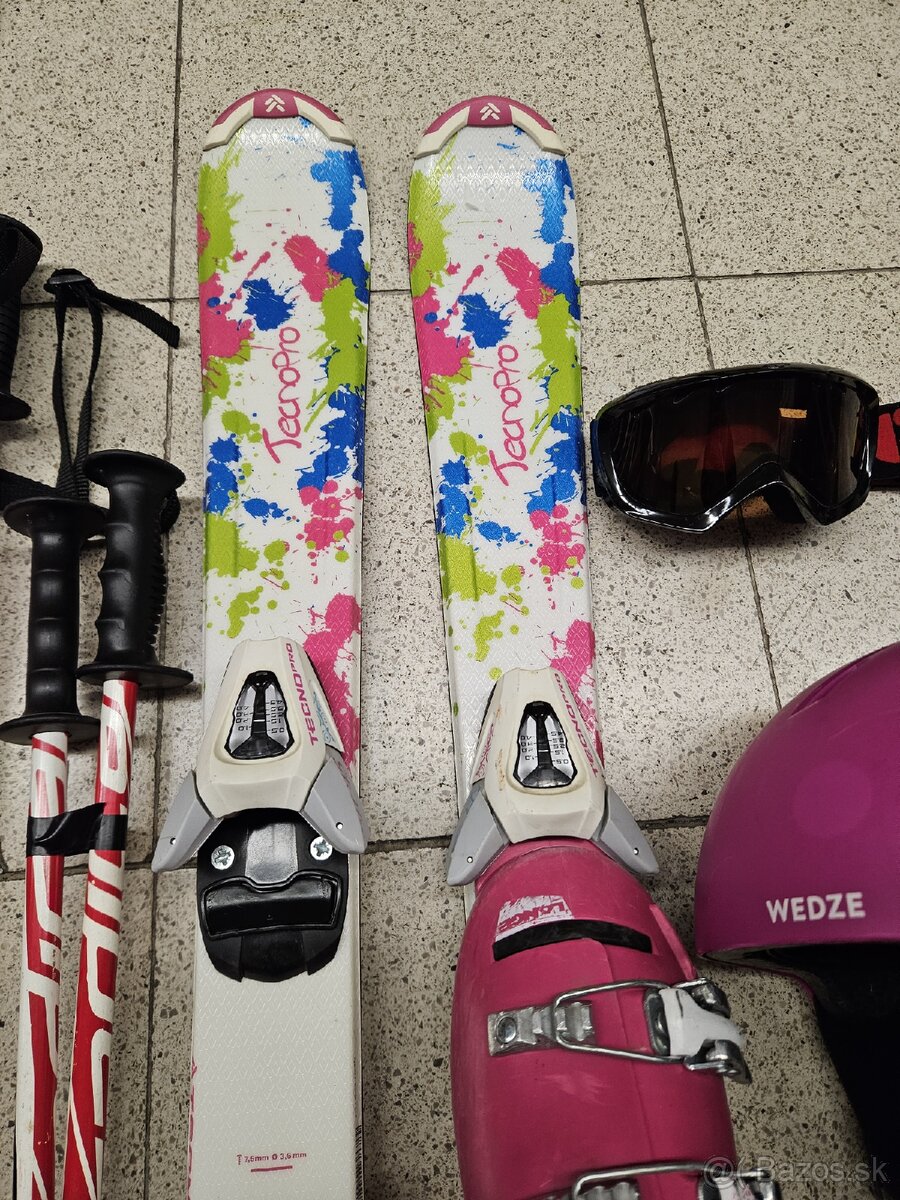 Lyze ruzove 100cm a 120cm - 3