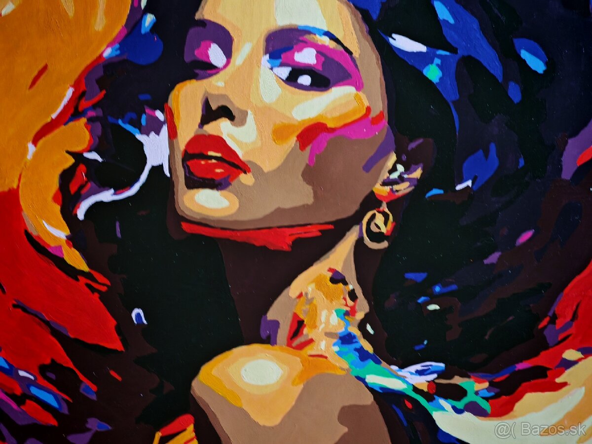 Ručne maľované obrazy 40 x 50 cm - 3