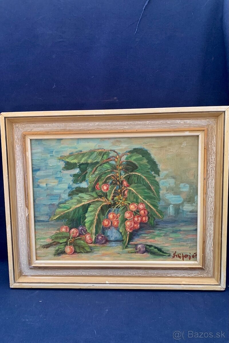 Obraz na sololite , olejomaľba V 41- cm ,Š-50 cm - 3