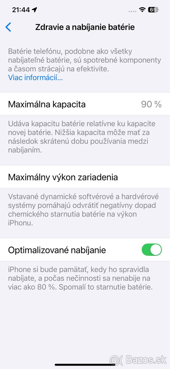 Predám iPhone 12Pro Max GOLD 128GB - 3