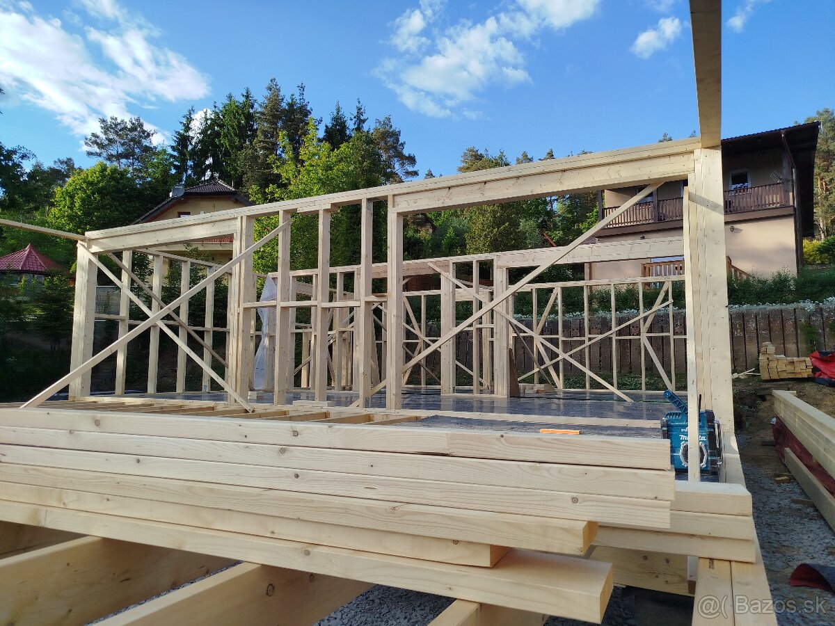 KVH hranoli, stavebné rezivo - 3