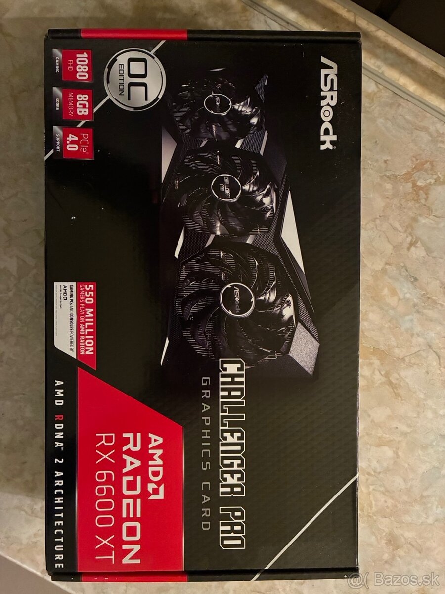 AMD Radeon™ RX 6600 XT Challenger Pro 8GB OC - 3