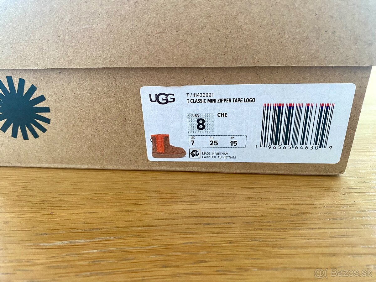 Detské cizmy UGG Classic mini Zipper, v. 25 - 3