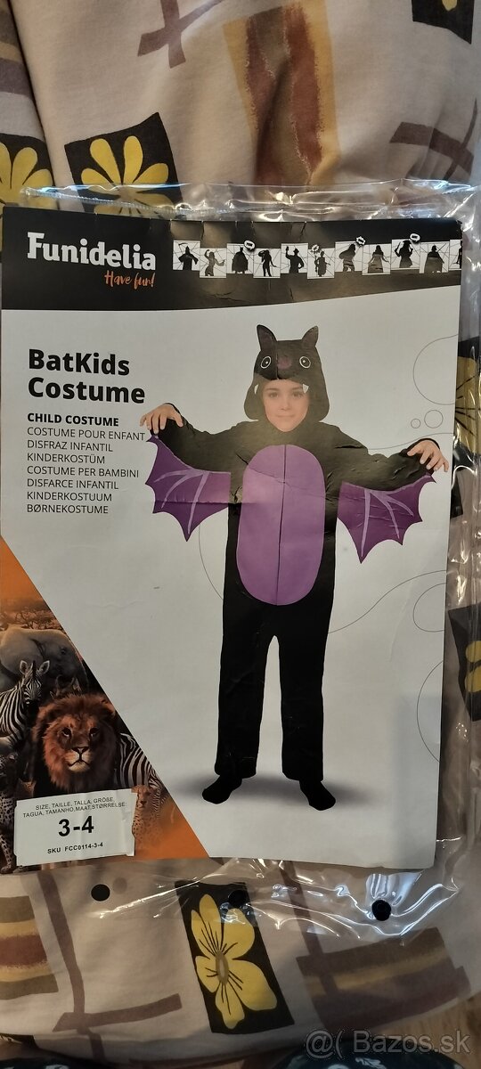 Detsky kostým - netopier - 3
