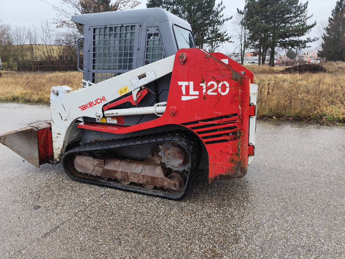 Pásový nakladač Takeuchi TL120, kúrenie, klíma. - 3