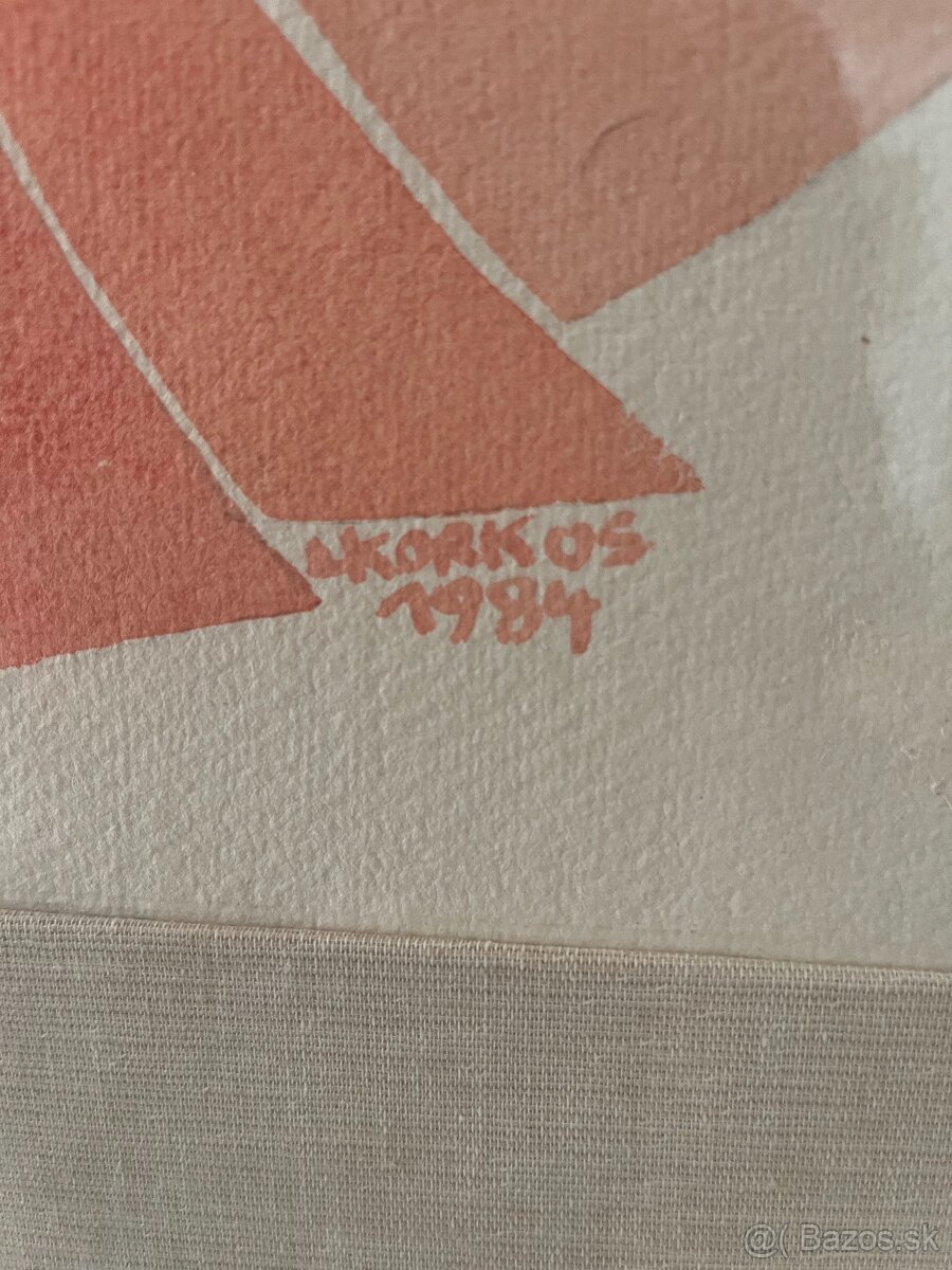 Madona - obraz - Ludwig Korkoš - 3