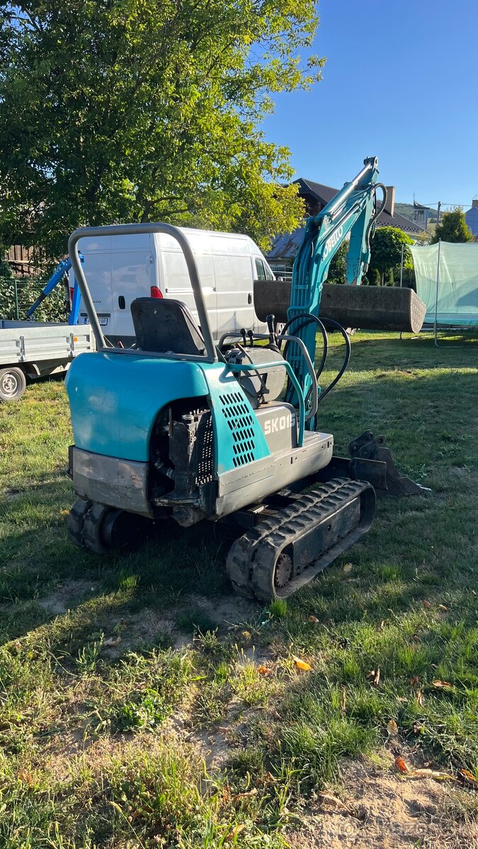 Kobelco SK015 – minibager - 3