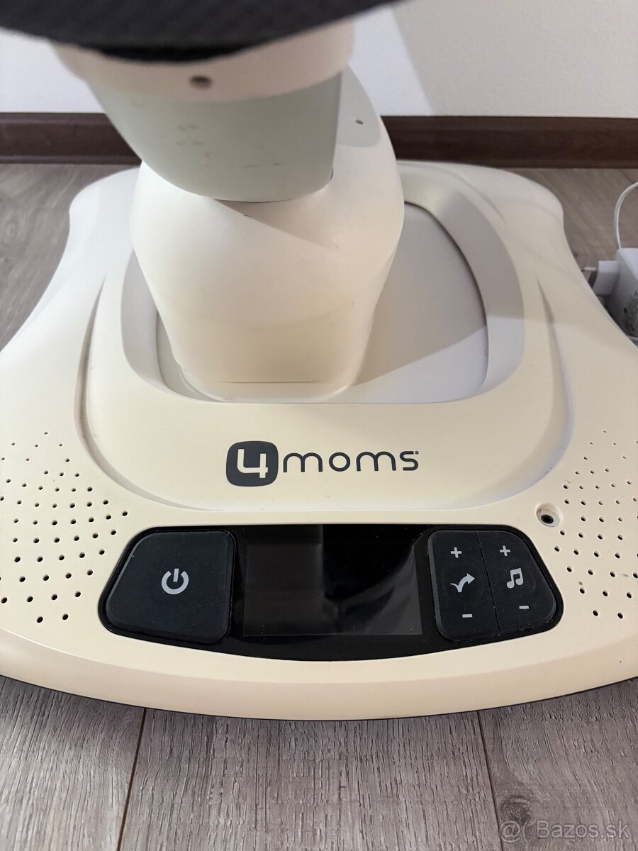 Predám 4Moms vibračné lehátko MamaRoo - Mesh grey - 3