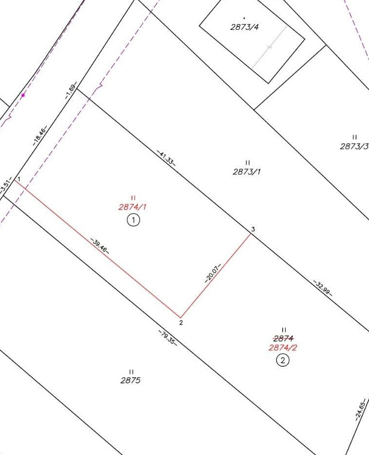 Pozemok na výstavbu rodinného domu - STOŽOK - 3