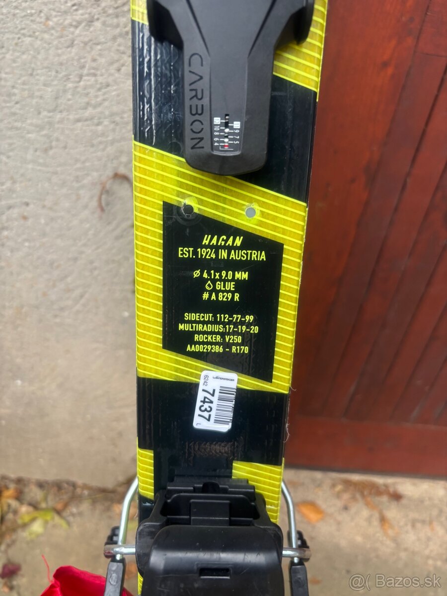 Predám skialpový set Hagan 170 cm - 3