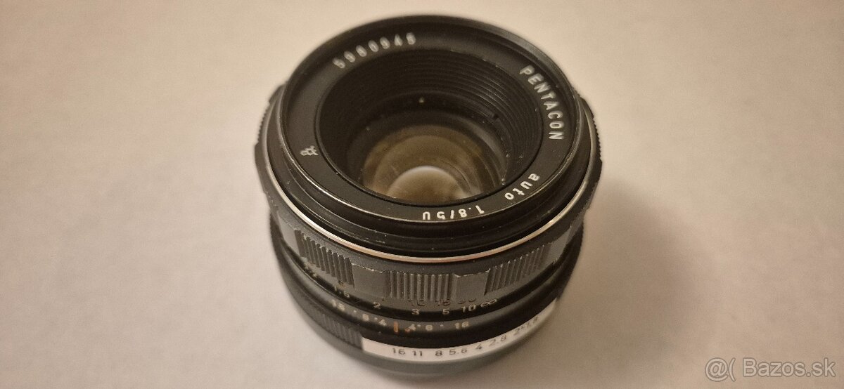 Predám objektív Pentacon auto 1.8/50 - 3