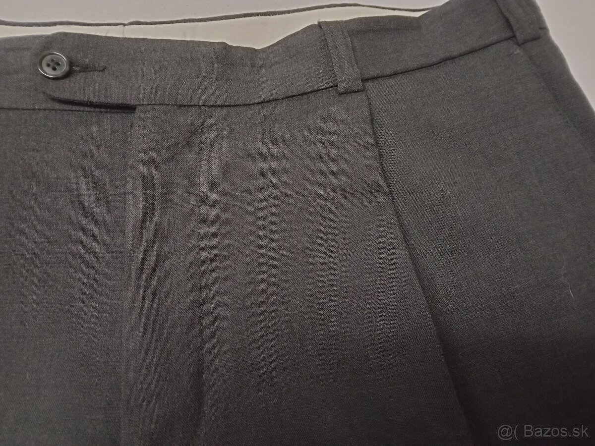 Oblek pánsky čierny č.26 na výšku cca 175cm - 3
