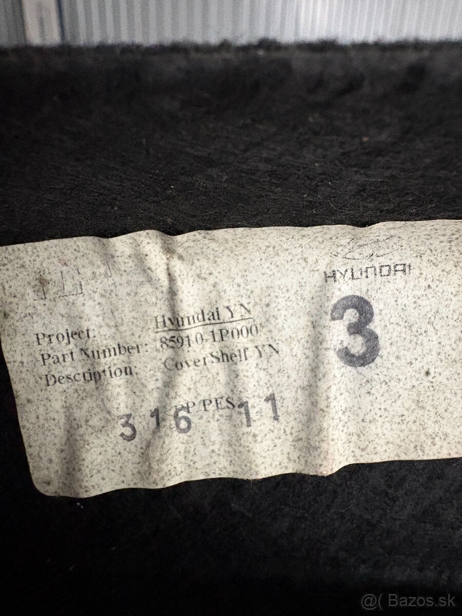 Plato kufra KIA VENGA (YN) 2010 - 2022 - 3