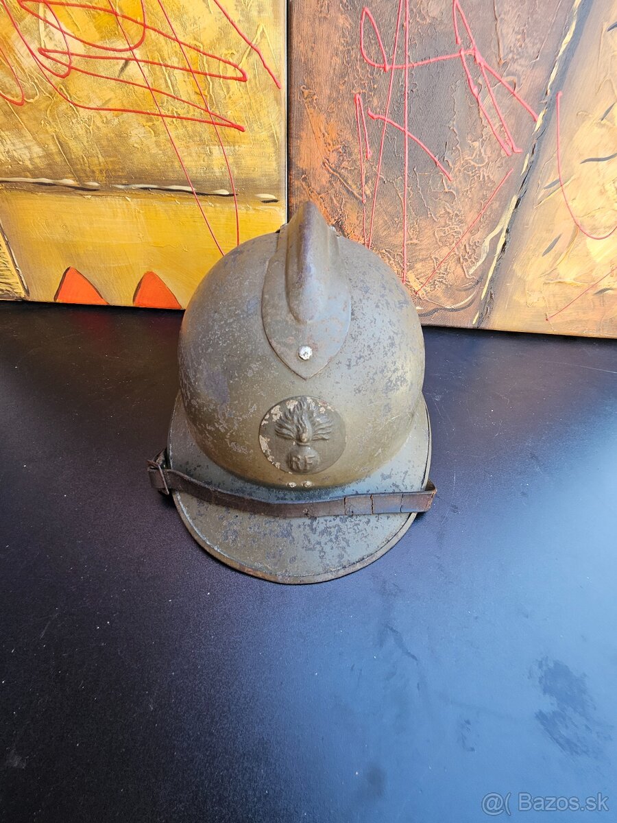 Prilba Adriam WW2 Francúzsko 1 - 3